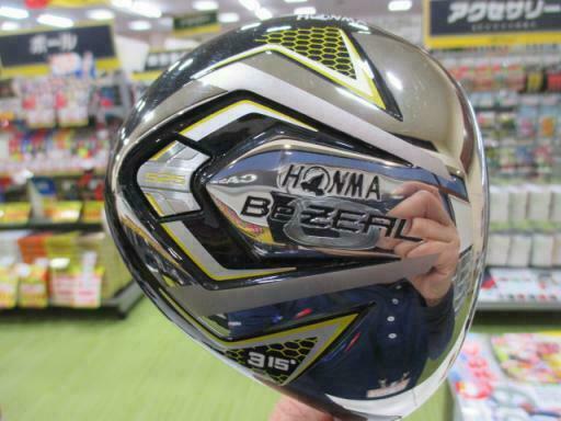 GOLF CLUBS FAIRWAY WOOD 2016MODEL HONMA BE ZEAL 525 3W S-FLEX BERES