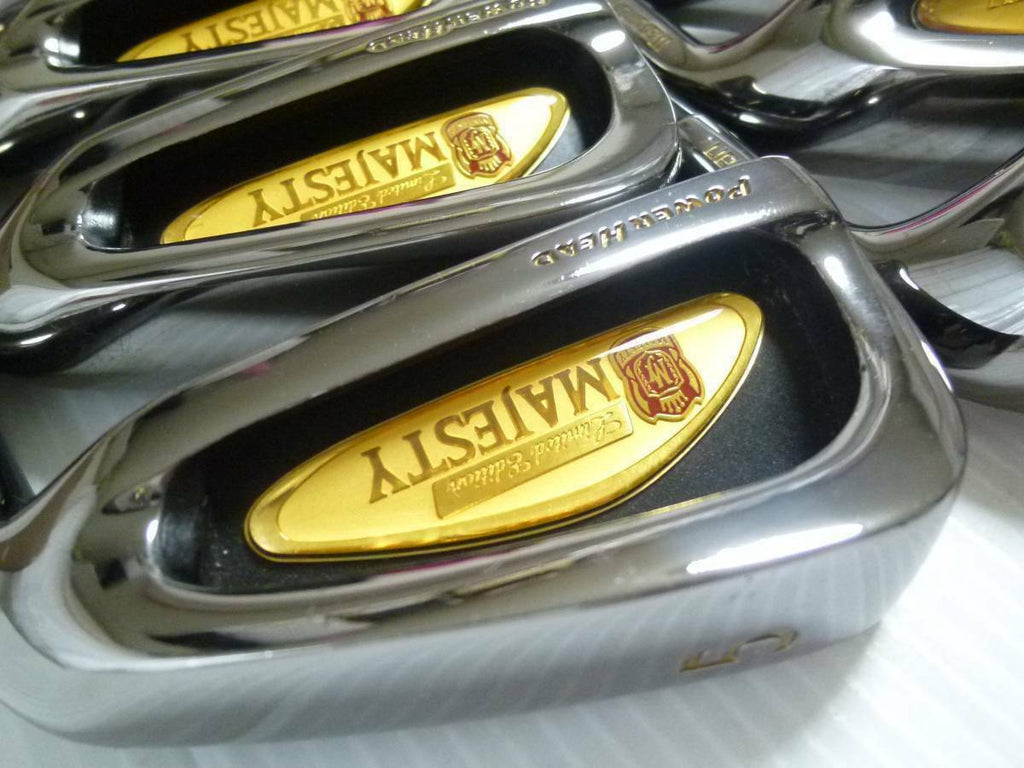 25TH ANNIVERSARY LIMITED MARUMAN MAJESTY 8PC R-FLEX IRONS SET GOLF CLUBS 827