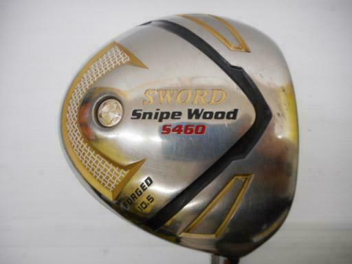 KATANA SWORD GOLF CLUB DRIVER SNIPE WOOD S460 2011MODEL LOFT-10.5 SR-FLEX