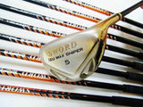 Utility Hybrid IRONS Katana Sword IZU MAX SNIPER 9pc R-Flex SET Golf Clubs 6237
