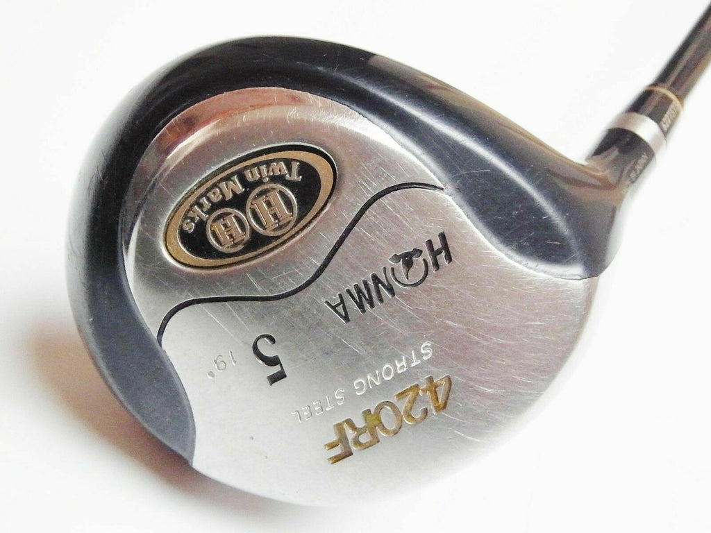 GOLF FAIRWAY WOOD LEFT-HANDED 2-STAR HONMA TWIN MARKS 420RF 5W LOFT-19 R-FLEX