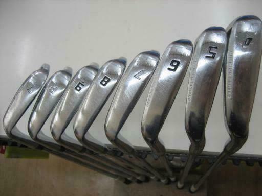 BRIDGESTONE TOUR STAGE V-IQ 2006 FORGED 8PC NSPRO S-FLEX IRONS SET GOLF 10277