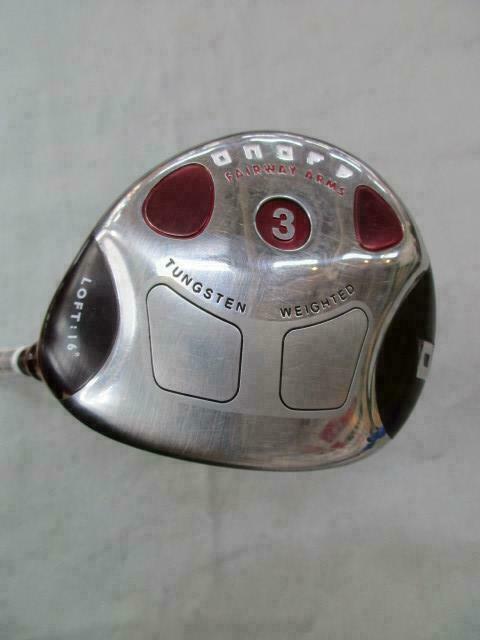 GOLF CLUBS FAIRWAY WOOD DAIWA GLOBERIDE ONOFF ARMS LADIES 2010 3W