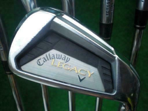 STEEL SHAFT! CALLAWAY NEW LEGACY 2010 FORGED S-FLEX 6PC IRONS SET GOLF CLUBS 817