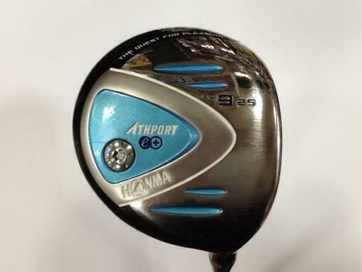 GOLF CLUBS FAIRWAY WOOD LADIES WOMENS HONMA ATHPORT E+ 3 2010 9W  L-FLEX BERES