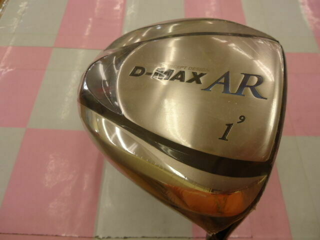 NEW 2012MODEL GOLF CLUB DRIVER KASCO D-MAX AR LOFT-9 S-FLEX