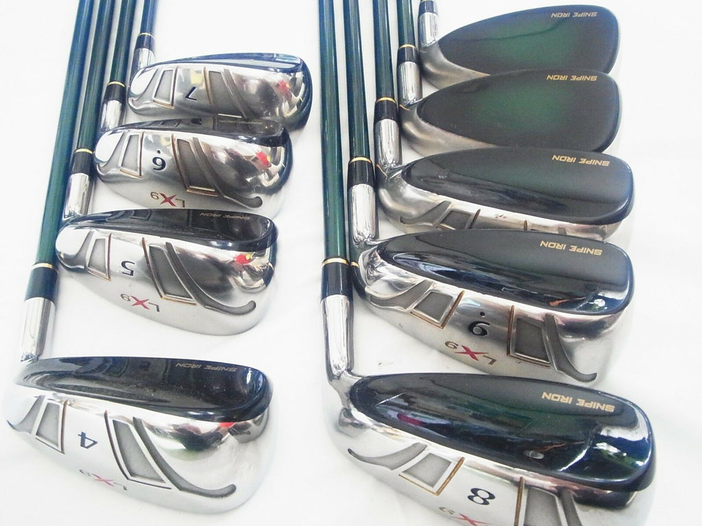 KATANA GOLF CLUBS SNIPE LX9 FOR SENIOR SR-FLEX 9PC HYBRID IRONS SET