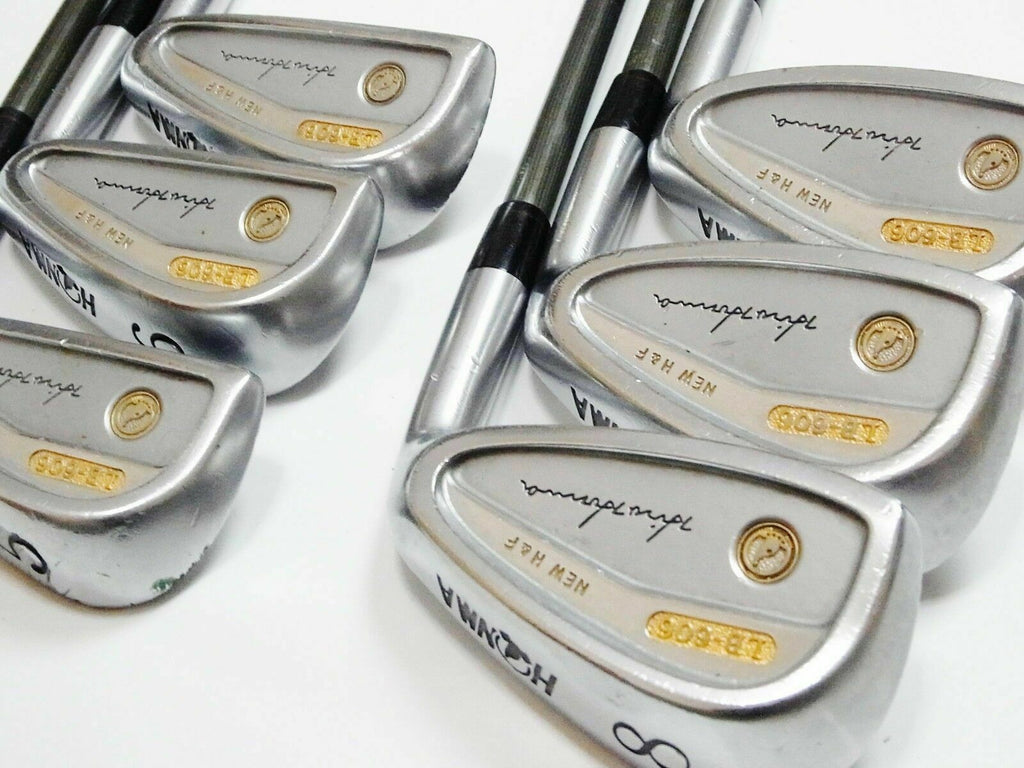 4-STAR GOLD HONMA LB-606 NEW H&F 6PC R-FLEX IRONS SET GOLF CLUBS 827 BERES