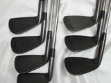 RARE LIMITED 500 SET BRIDGESTONE J36 BLACK FORGED 7PC S-FLEX IRONS GOLF 868