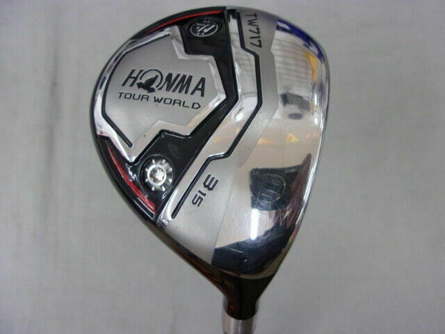 HONMA FAIRWAY WOOD GOLF CLUB TOUR WORLD TW717 ARMRQ 2star JP MODEL 3W R-FLEX