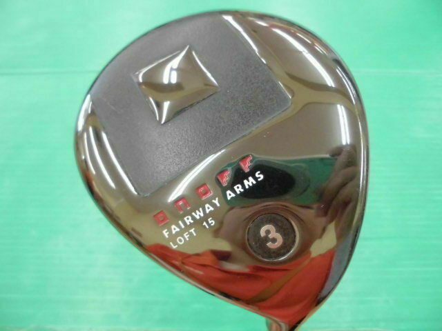 GOLF CLUBS FAIRWAY WOOD DAIWA GLOBERIDE ONOFF ARMS KURO 3W SR-FLEX