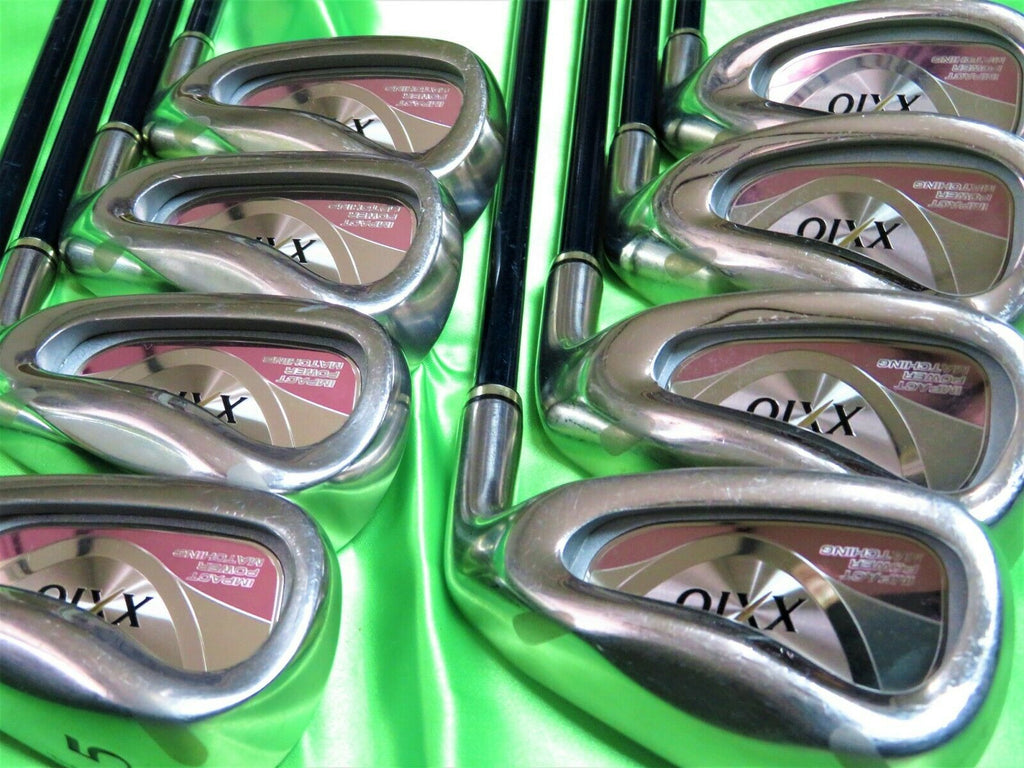 DUNLOP GOLF CLUBS XXIO EXCELLENT LADIES WOMENS MP400 IRONS SET 8PC L-FLEX