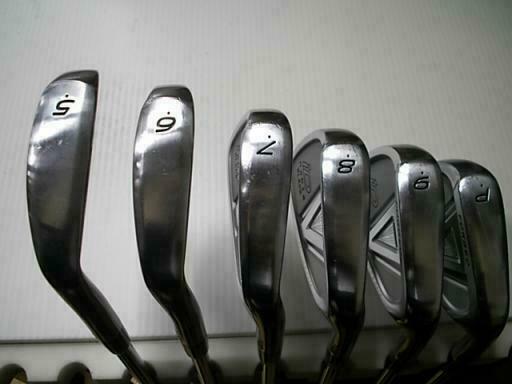 PRGR ID NABLA BLACK TOUR ISSUE 6PC S-FLEX IRONS SET GOLF CLUBS