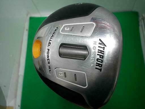 GOLF CLUBS FAIRWAY WOOD HONMA ATHPORT E+ 2009 3W S-FLEX BERES