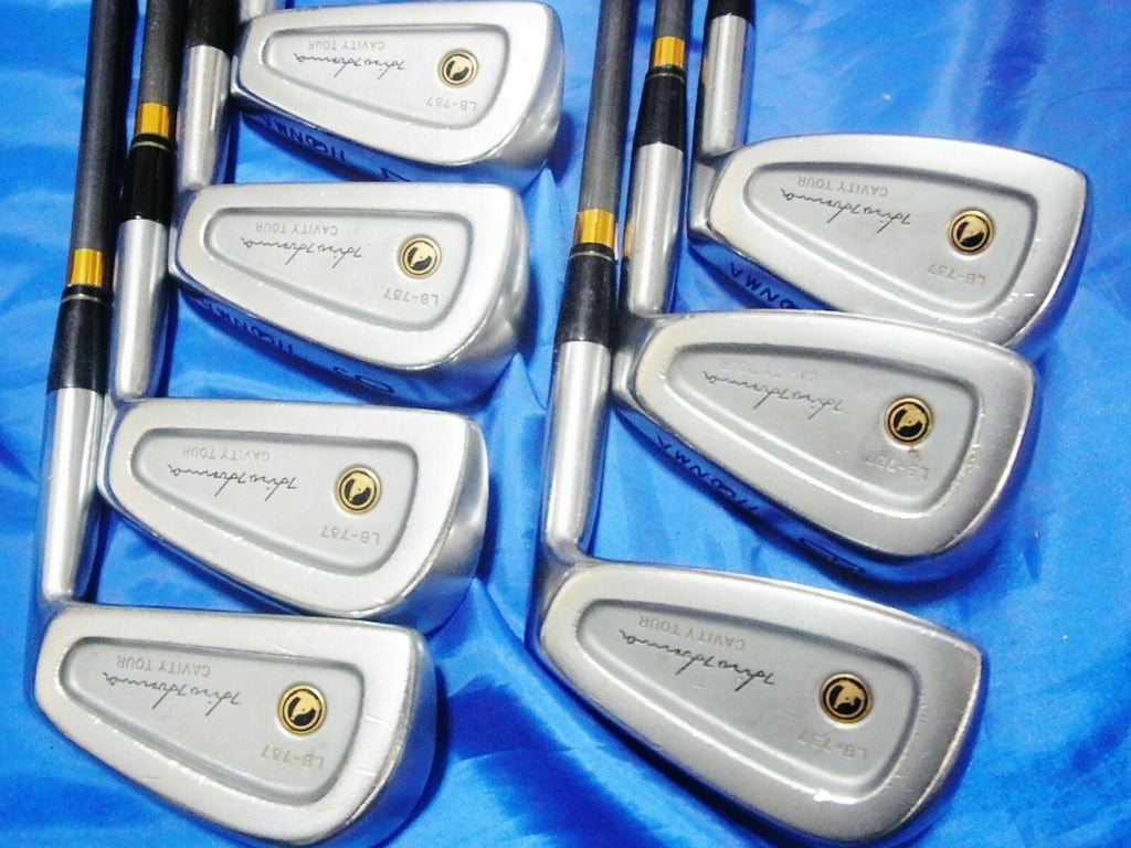 3-STAR! HALF CAVITY TOUR MODEL HONMA LB-737 7PC R-FLEX IRONS SET GOLF 4188 BERES