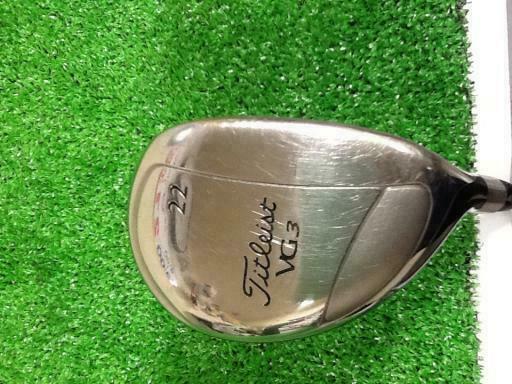 TITLEIST VG3 GOLF CLUB UTILITY JAPAN MODEL U LOFT-22 MOTORE S-FLEX