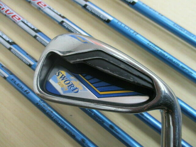 KATANA SWORD GS-7 2017 7PC Motore Speeder Five R-FLEX IRONS SET GOLF CLUBS