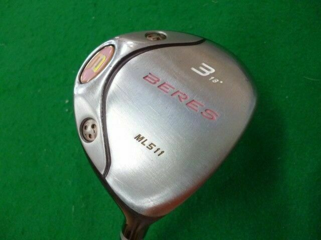 GOLF FAIRWAY WOOD HONMA BERES ML511 1-STAR LADIES WOMENS #3 3W LOFT-18 L-FLEX