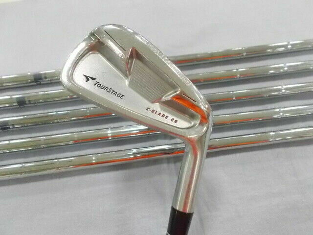 Bridgestone TourStage X-BLADECB 2008 6PC NSPRO V90 R-FLEX IRONS SET Golf