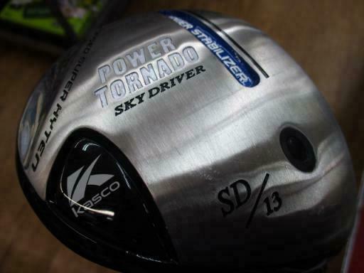 FAIRWAY GOLF CLUB 1W WOOD 2015MODEL KASCO POWER TORNADO SKY 3W S-FLEX