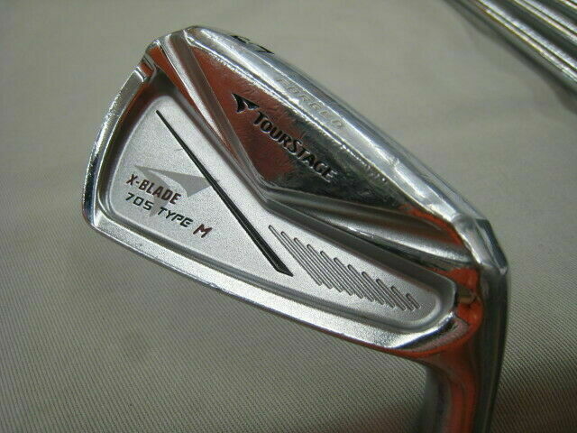 Bridgestone TourStage X-BLADE 705 TYPE M 6PC NSPRO1050GH S-FLEX IRONS SET Golf