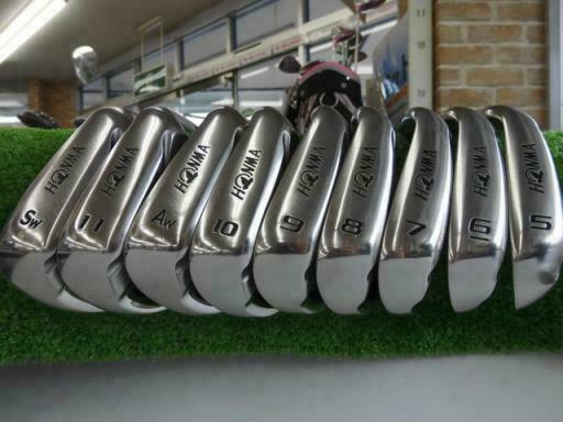 2016MODEL HONMA BE ZEAL 525 9PC VIZARD SR-FLEX IRONS SET GOLF CLUBS BERES