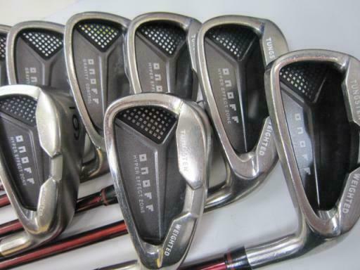 DAIWA GLOBERIDE ONOFF 2012 8PC  R-FLEX IRONS SET GOLF 10297