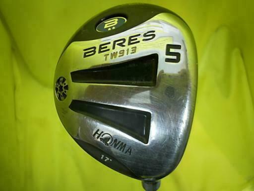 GOLF CLUBS FAIRWAY WOOD HONMA BERES TW913 5W 2-STAR S-FLEX BERES