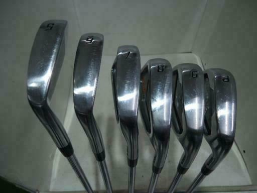 COBRA  KING FORGED TEC JAPAN MODEL 6PC S-FLEX IRONS SET GOLF CLUBS 10167