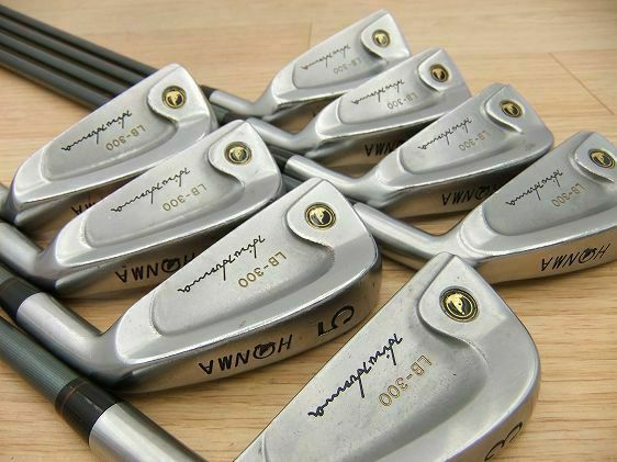 LOW WEIGHT BALANCE HONMA LB-300 1-STAR 8PC R-FLEX IRONS SET GOLF CLUBS BERES