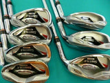 MARUMAN SHUTTLE I3000MX 7PC S-FLEX IRONS SET GOLF CLUBS EXCELLENT MAJESTY