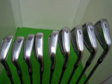 BRIDGESTONE TOUR STAGE V-IQ FORGED 10PC STEEL R-FLEX IRONS SET GOLF CLUBS