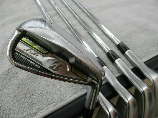 Bridgestone JGR HYBRID FORGED 5PC NSPRO Zelos 8 S-FLEX IRONS SET Golf