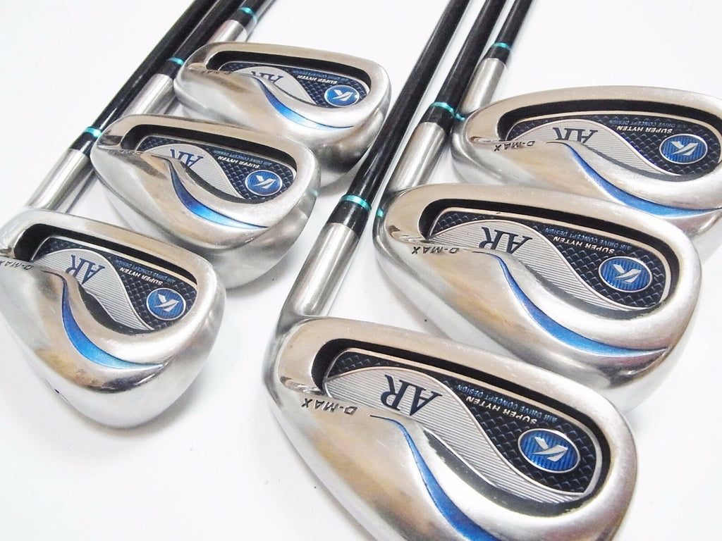 KASCO GOLF CLUBS D-MAX AR 2012MODEL 6PC R-FLEX IRONS SET