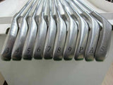 DUNLOP XXIO 10PC STEEL SHAFT S-FLEX CAVITY BACK IRONS SET GOLF CLUBS