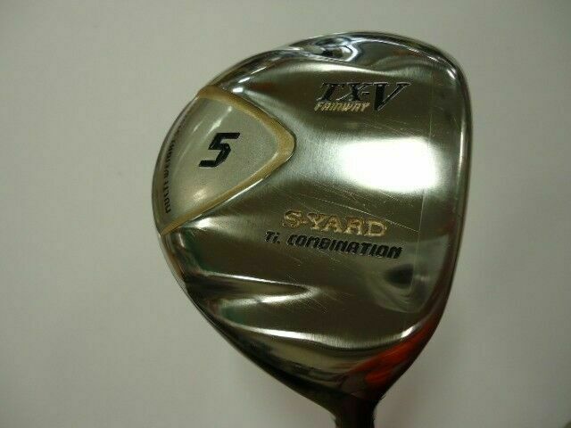 GOLF CLUBS FAIRWAY WOOD SEIKO S-YARD TX-V #5 5W LOFT-18 R-FLEX EXCELLENT