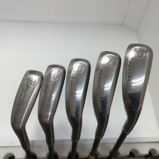 PRGR EGG FORGED 5PC EGG S-FLEX IRONS SET GOLF 10287