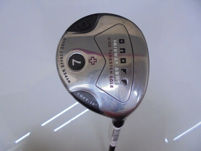 GOLF CLUBS FAIRWAY WOOD DAIWA GLOBERIDE ONOFF ARMS PLUS 2008 7W S-FLEX