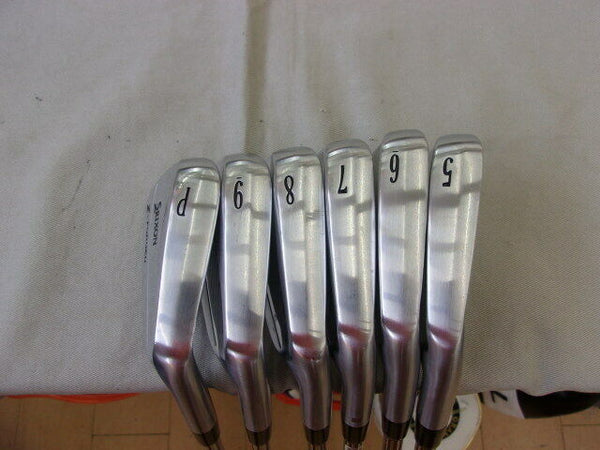 Dunlop SRIXON Z-FORGED 6PC NSPRO MODUS 3 TOUR 120 S-FLEX IRONS SET