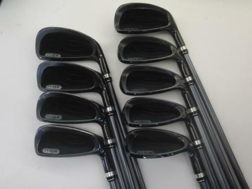 PRGR EGG 2011 9PC EGG SR-FLEX IRONS SET GOLF 10277