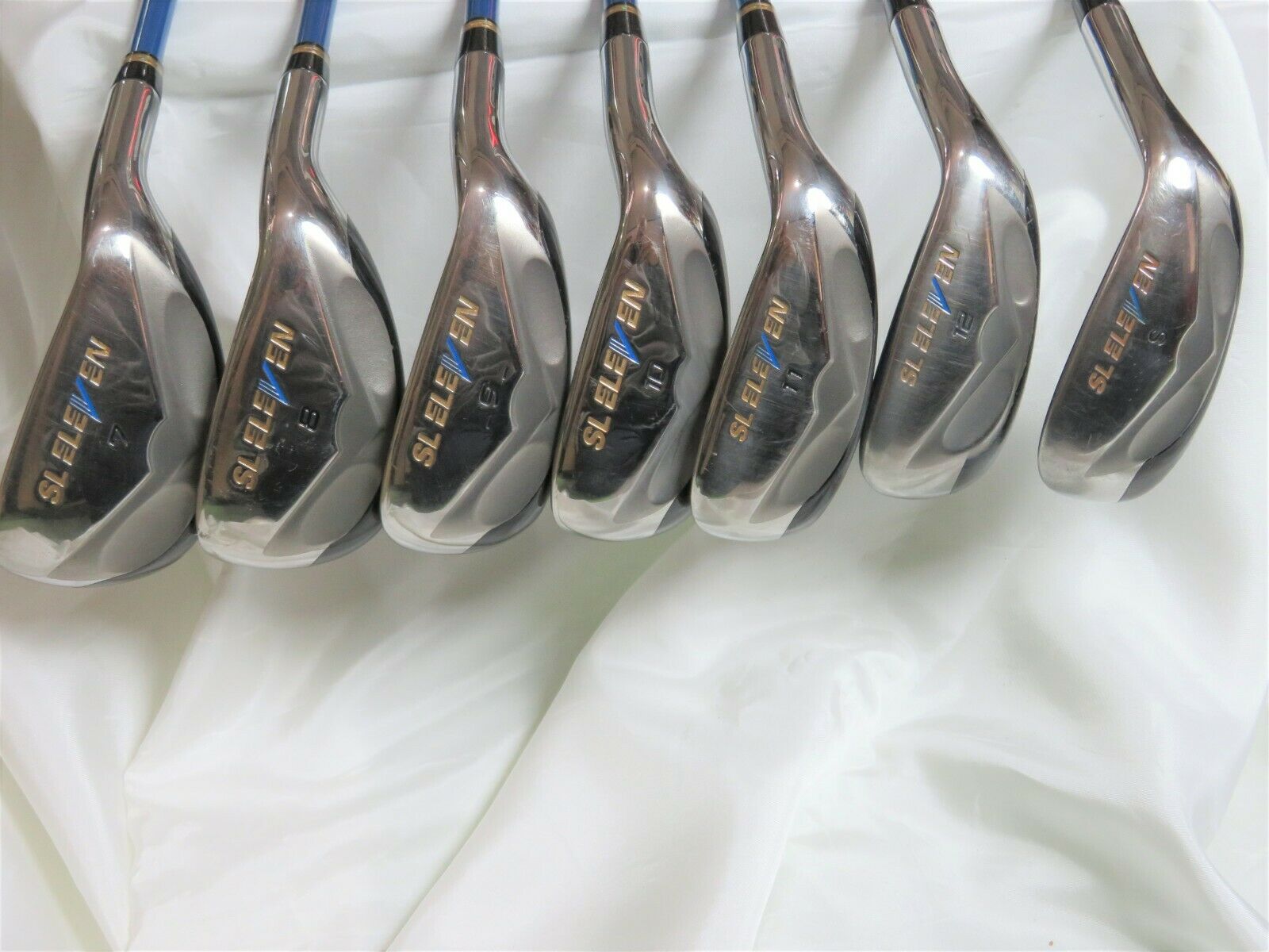 FOR SENIOR HYBRID IRONS SET KATANA SWORD SL ELEVEN GOLF 7PC R-FLEX