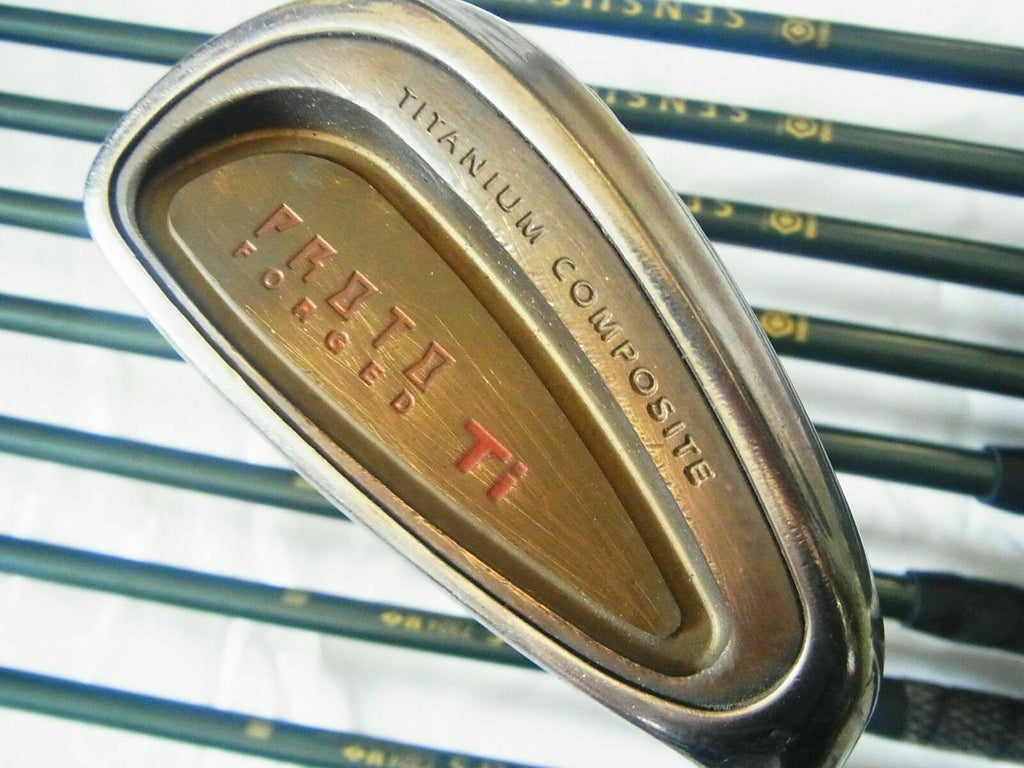 YAMAHA GOLF CLUBS PROTO FORGED 9PC R-FLEX IRONS SET