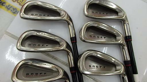 DAIWA GLOBERIDE ONOFF UNDER CUT CAVITY 6PC  R-FLEX IRONS SET GOLF 10287
