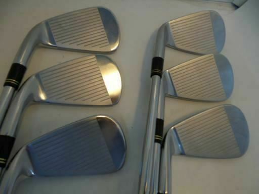 TAYLOR MADE GLOIRE F JAPAN MODEL 6PC NSPRO R-FLEX IRONS SET GOLF 10187