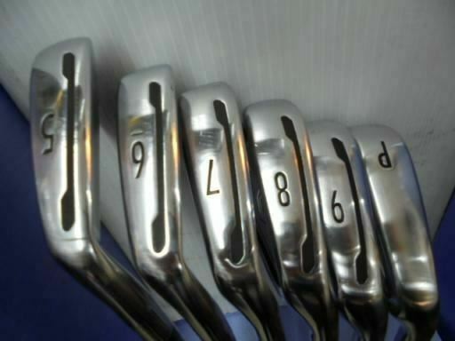 TAYLOR MADE GLOIRE F JAPAN MODEL 6PC NSPRO R-FLEX IRONS SET GOLF 10187