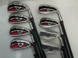 MARUMAN VERITY RED-V 2 8PC R-FLEX IRONS SET GOLF CLUBS MAJESTY