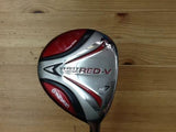 GOLF CLUBS FAIRWAY WOOD MARUMAN VERITY RED-V VIVID RED 7W R-FLEX 5257 MAJESTY