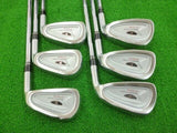 MIURA PASSING POINT PP-9002 FORGED 6PC S-FLEX IRONS SET GOLF CLUBS EXCELLENT