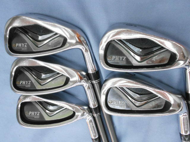 Bridgestone TourStage PHYZ 5PC PZ-501I S-FLEX IRONS SET Golf