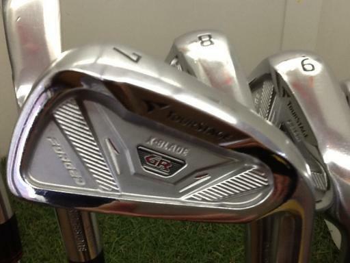 BRIDGESTONE TOUR STAGE X-BLADE GR FORGED 2012 6PC NSPRO S-FLEX IRONS SET 10277